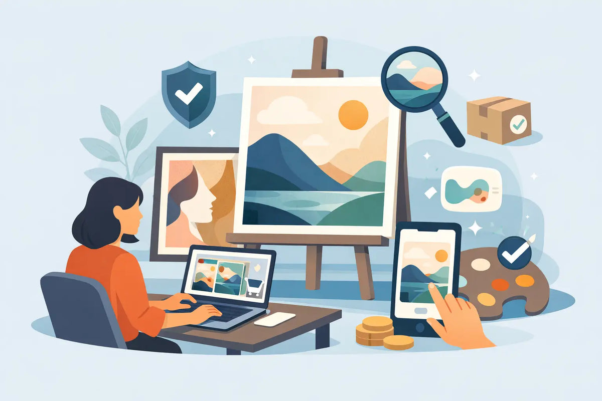 How to Buy Original Art Online With Confidence