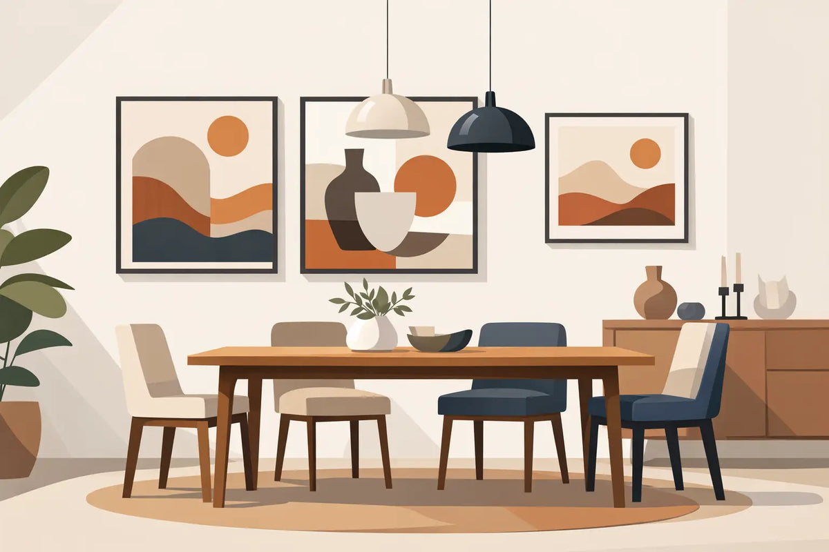 Dining Room Art That Makes the Room Feel Complete