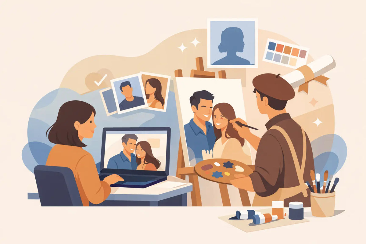 How to Request a Custom Portrait Painting