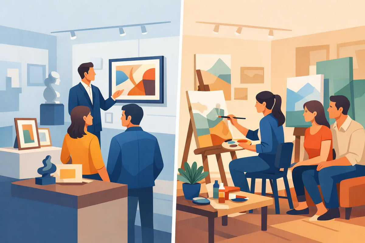 Gallery Purchase vs Artist Direct: Which Fits?
