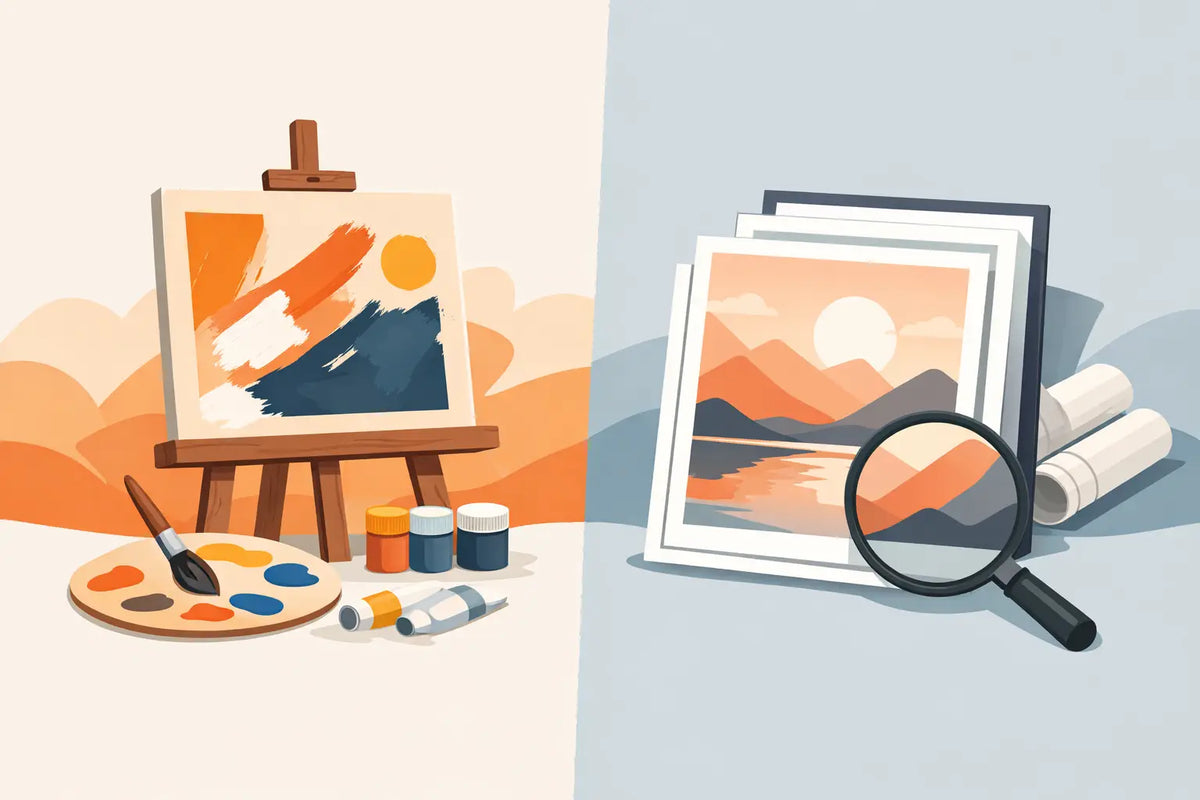 Original Art vs Prints: What Should You Buy?