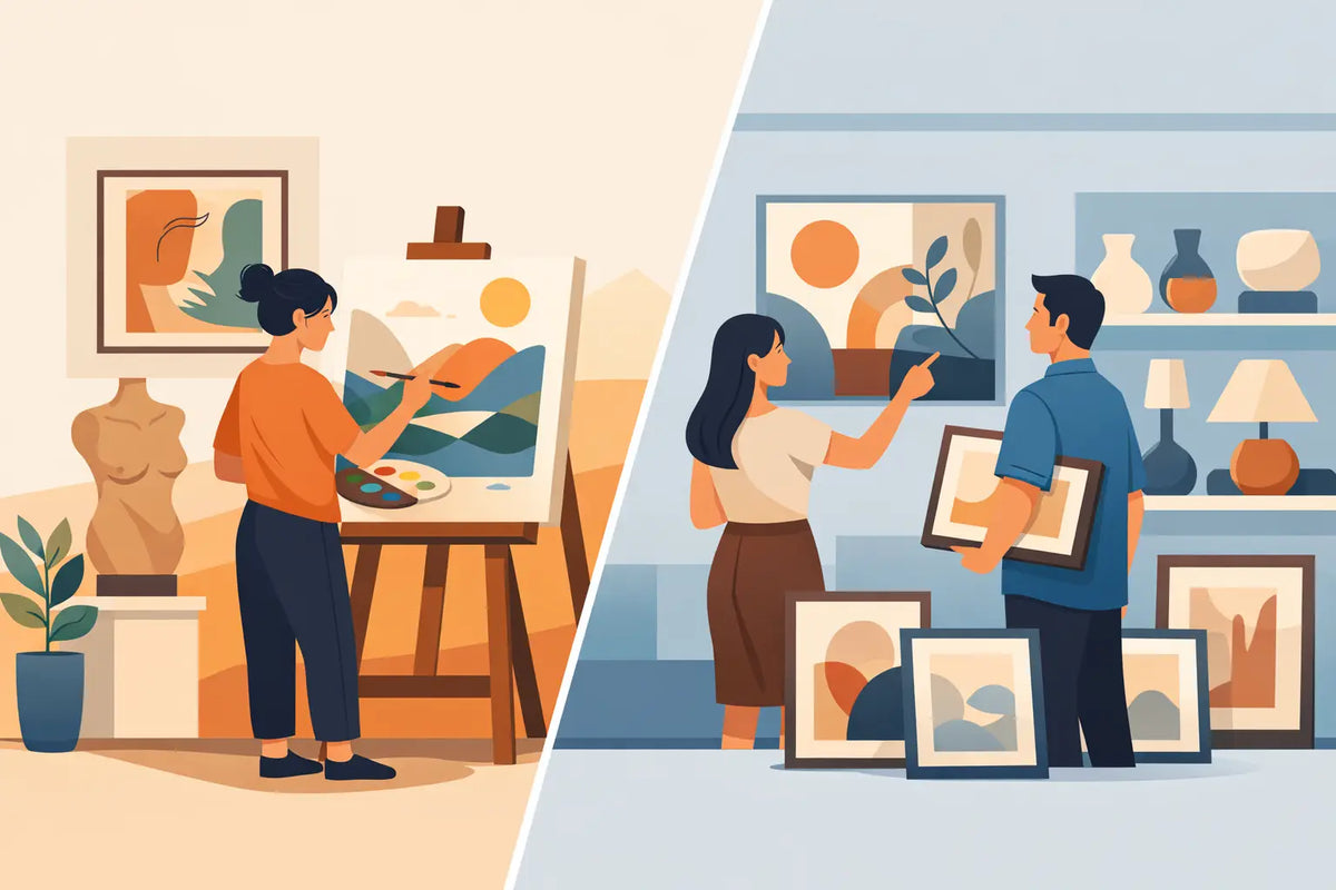 Why Buy Art From Artists Instead of Décor Stores?